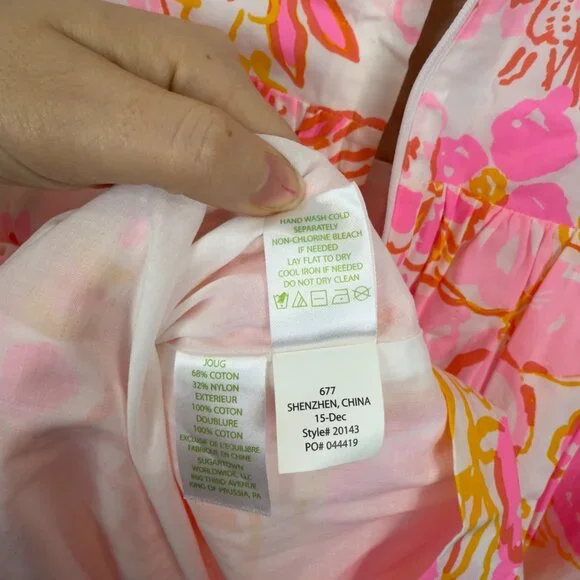 Lilly Pulitzer Women's Raegan Fit & Flare Dress Size 10 - Picture 10 of 13